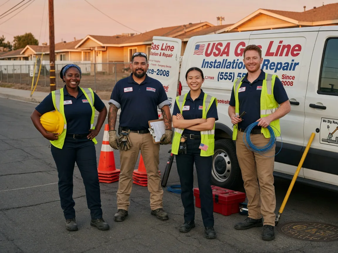 Gas Line Installation company in Howardsville, VA